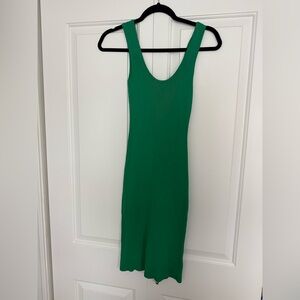 Guess Green Bodycon Midi Dress